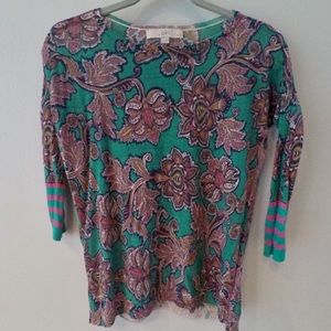 GUC LOFT long sleeve patterned shirt
